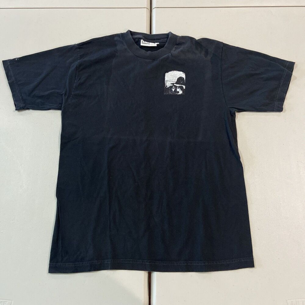 Edvard Munch Art Museum Promo Faded Tee Shirt tiltrekning The Attraction 1999